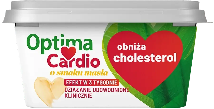 Optima Cardio + masło - opakowanie margaryny