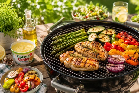 Grill a cholesterol