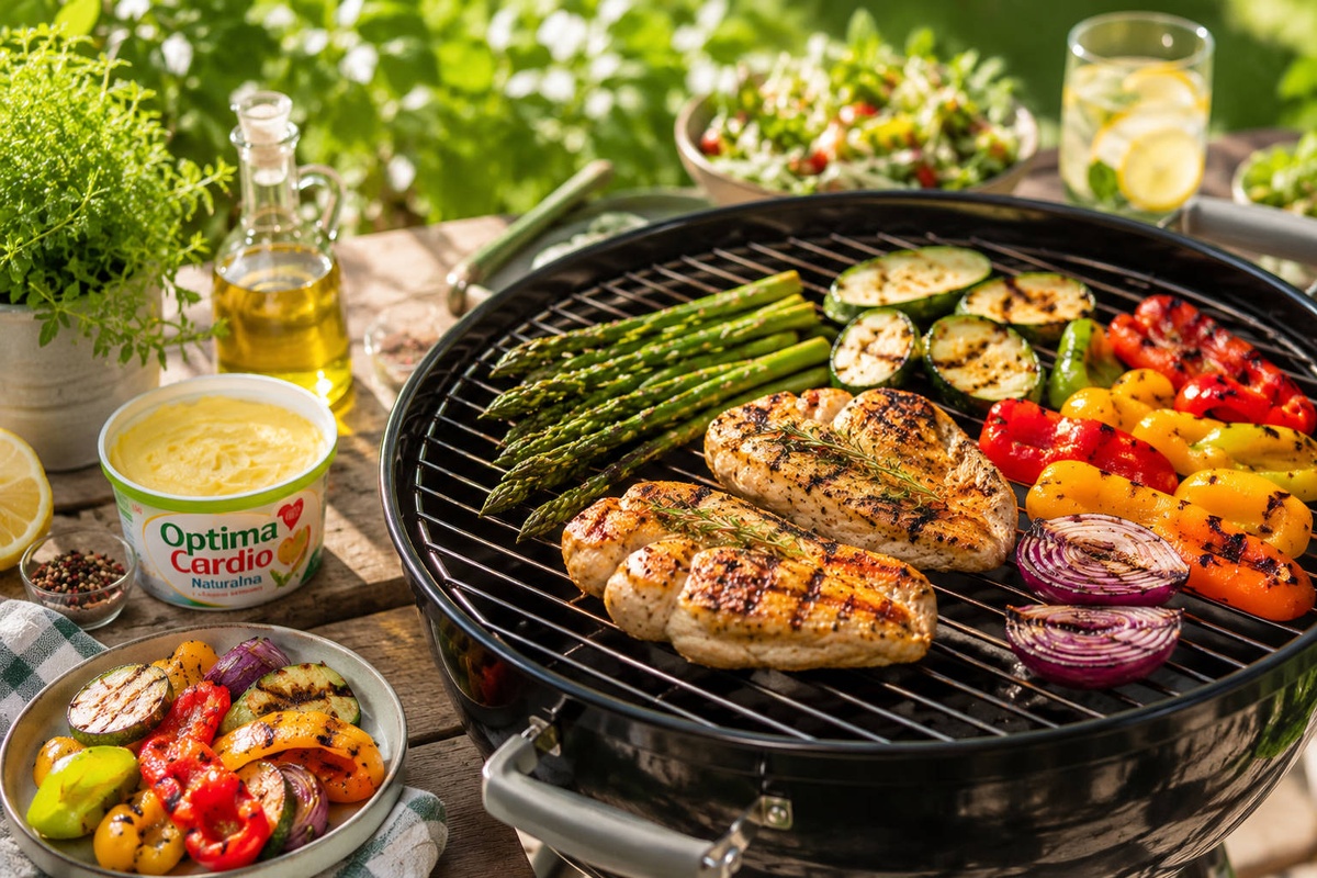 Grill a cholesterol