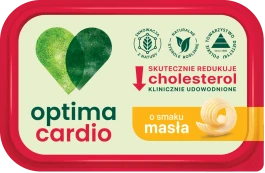 Opakowanie Optima Cardio o smaku masła