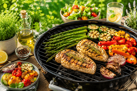 Grill a cholesterol