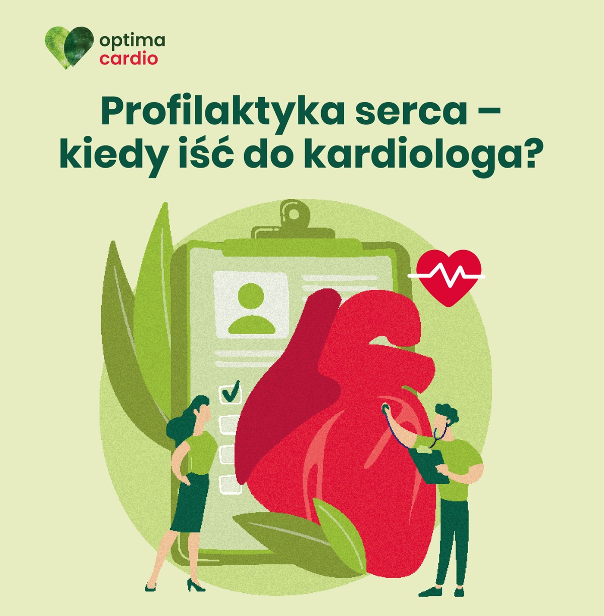 Profilaktyka serca – kiedy iść do kardiologa? – infografika