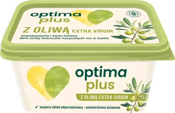 Opakowanie Optima plus z oliwą